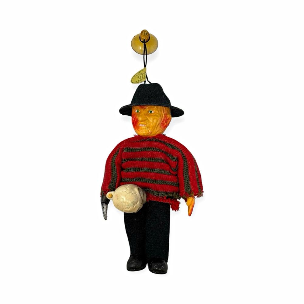 Vintage 1988 Freddy Krueger Nightmare on Elm Street Stick-Up Suction Cup Figure